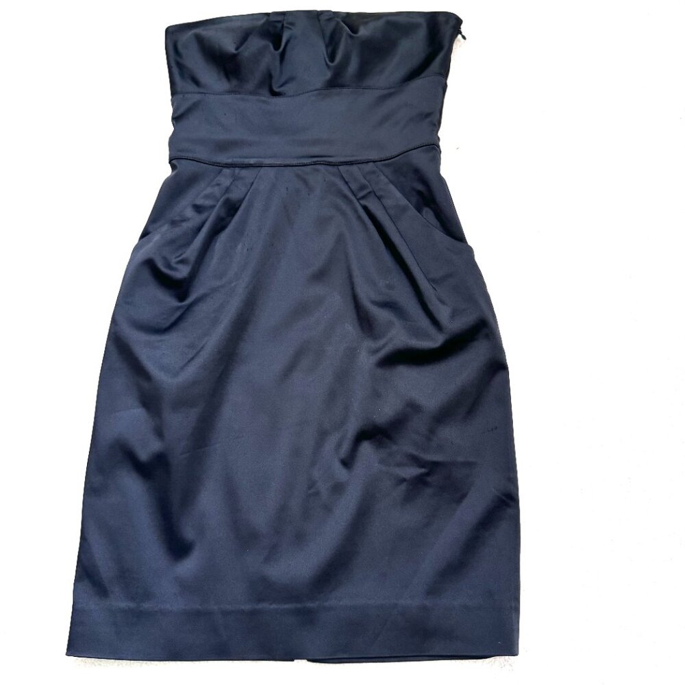 Diane Von Furstenberg Satin Mini Dress - Picture 1 of 15